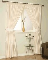 Image result for Small Print Curtains Ivory