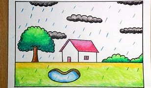 Image result for Rainy Season Drawing