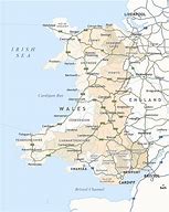 Image result for How Big Is Wales Map