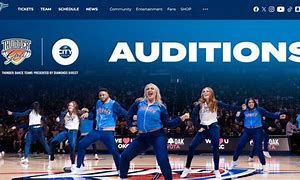 Image result for Oklahoma City Thunder Dancers Girls