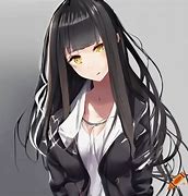 Image result for Anime Girl Yellow Eyes