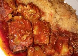 Image result for Costillas De Puerco En Salsa Roja