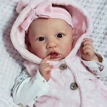 Image result for Reborn Silicone Baby Dolls Look Real