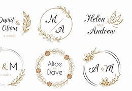 Image result for Wedding Logo Creator