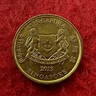 Image result for Singapore 5 Cents