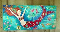 Image result for Mermaid Folk Art