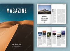 Image result for Magazine Layout PSD