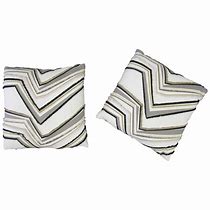 Image result for Black White and Gold Pillows