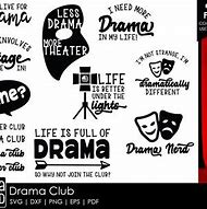 Image result for Drama Club SVG