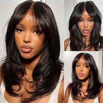 Image result for Curtain Bangs Wig