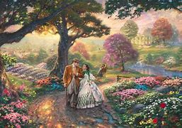 Image result for Thomas Kinkade Disney