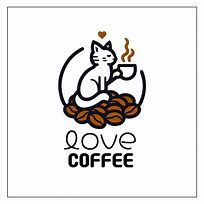 Image result for Cat Coffee Logo