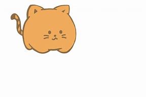 Image result for Round Fat Cartoon Cat