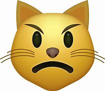 Image result for Angry Cat Emoji