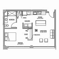 Image result for 30X20 Floor Plan 1 Bedroom