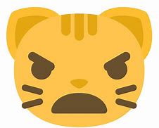 Image result for Angry Cat Emoji