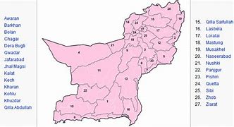 Image result for Balochistan Map