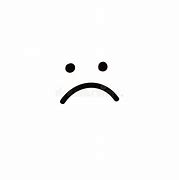 Image result for Basic Sad Face