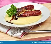 Image result for Mash Potatoes Sausage Drawing