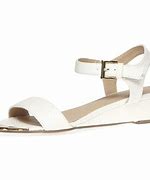 Image result for Black Low Wedge Sandals