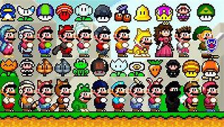 Image result for Super Mario World All Power UPS