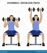 Image result for Shoulder Press Dumbel