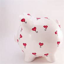 Image result for Piggy Bank with Heart