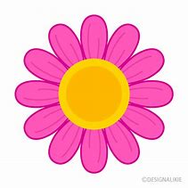 Image result for Pink Daisy Clip Art