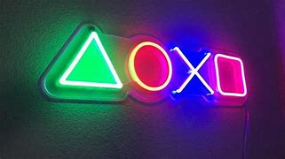 Image result for PlayStation LED Neon Sign