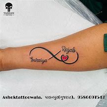 Image result for Infinity Tattoo with Words