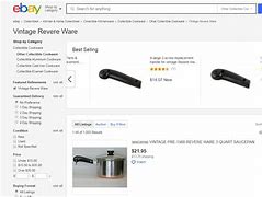 Image result for Revere Ware Cookware