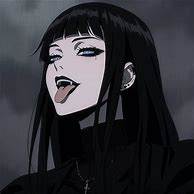 Image result for Anime Goth Guy Ai