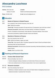 Image result for An Example of CV