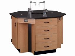 Image result for Science Lab Table with Sink