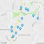 Image result for St. Helens Park Map