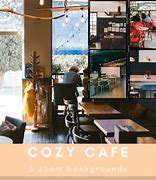 Image result for Cozy Coffee Zoom Background