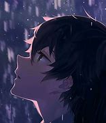 Image result for Anime Boy Looking Outside Rain Sad