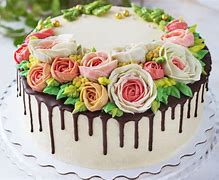 Image result for Sugar Flower Cake Decorations