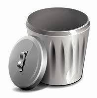 Image result for Cartoon Trash Can Transparent