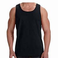 Image result for Men's Black Singlet