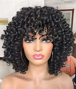 Image result for Medium Curly Wigs for Black Women