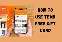 Image result for Temu Gift Card Certificate