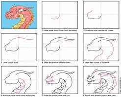 Image result for How to Draw Dragon