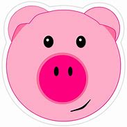 Image result for Pink Pig Face