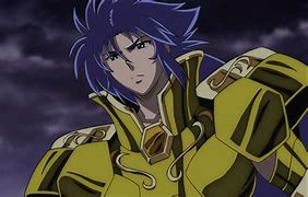 Image result for Gold Anime Lion Saint Saya