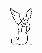 Image result for Baby Angel Praying Drawing