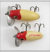 Image result for Red and White Hula Popper