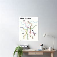 Image result for Kansas City Metro Map Poster