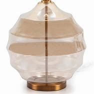 Image result for Amber Glass Lamp Base