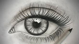 Image result for Eyelash Drawing Side View